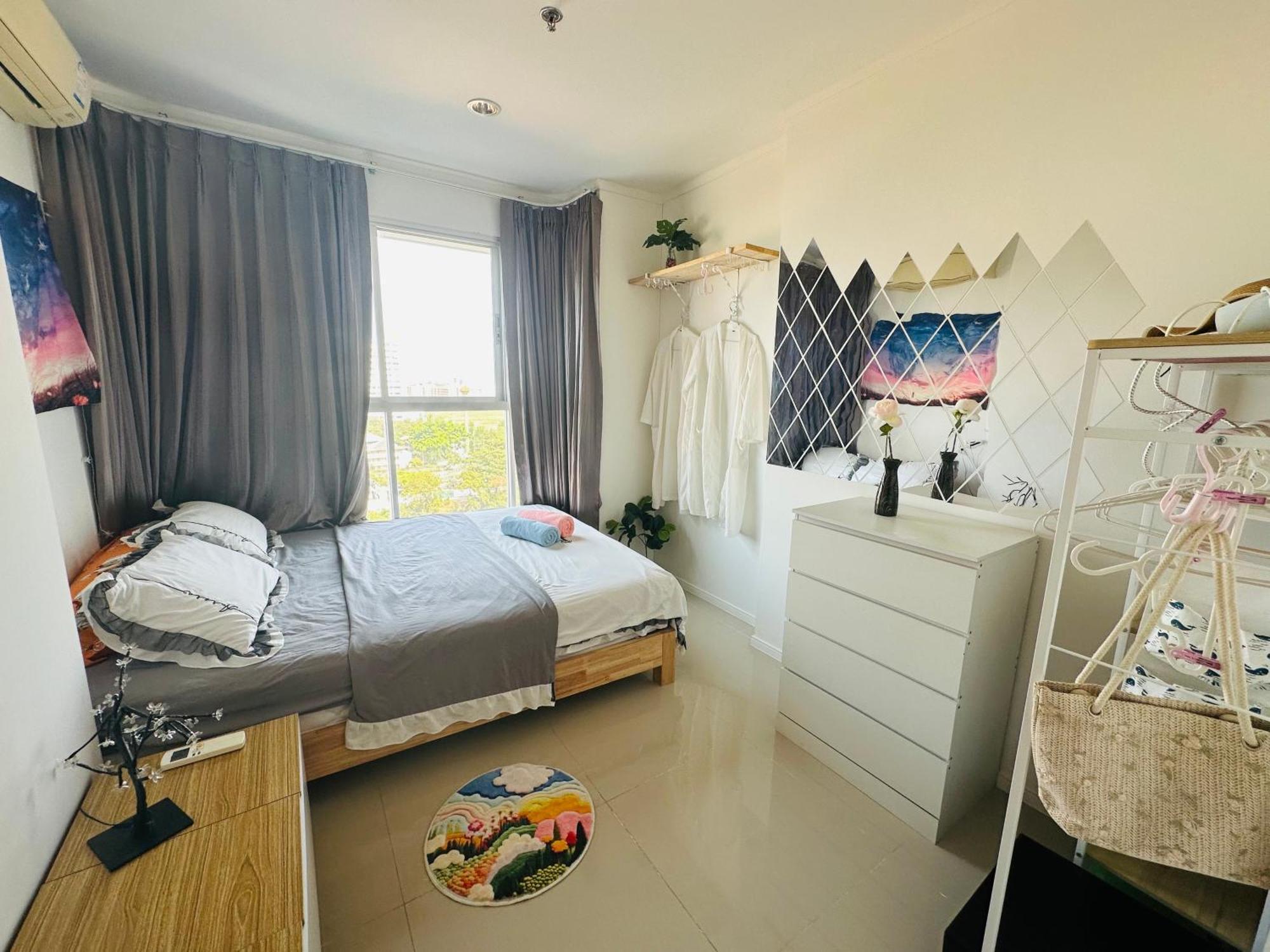 Seaview Beach Room Lumpini-Pool And Gym Face To Ocean جومتين بيتش المظهر الخارجي الصورة